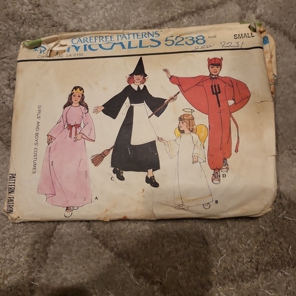 McCalls Other - 1976 Halloween Patterns